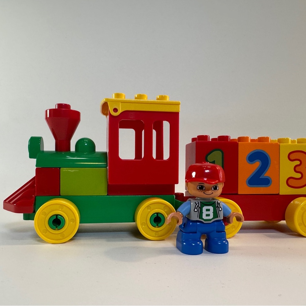 Lego Duplo Number Train with Boy‎ Minifigure Set 1-10 - Picture 2 of 6